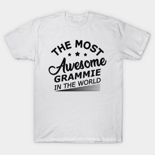 Grammie - The most awesome grammie in the world T-Shirt